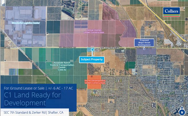 Pictures of Land, Retail property located at 7th Standard Road, Shafter, CA 93314 for sales - image #1