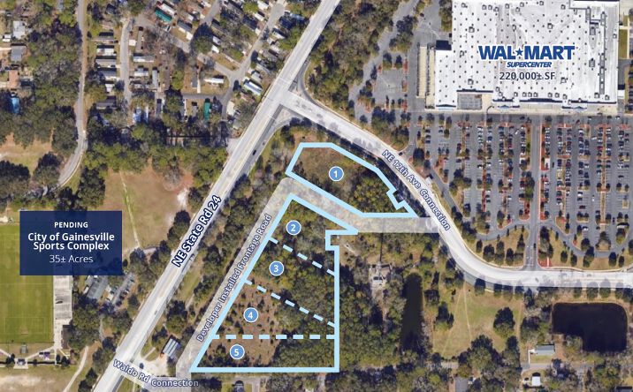 Pictures of Land property located at 1299 NE Waldo Rd, Gainesville, FL 32641 for sales - image #1