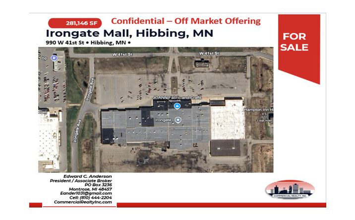 Pictures of Retail property located at 990 41st st hibbing mn, hibbing, MN 55746 for sales - image #1