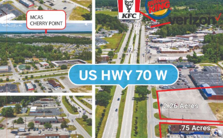 Pictures of Retail property located at 349 , 403 and 405 W Main Street, Havelock, NC 28532 for sales - image #1