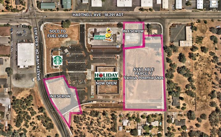 Pictures of Land, Retail property located at 2525 Hartnell Ave, Redding, CA 96002 for sales - image #1