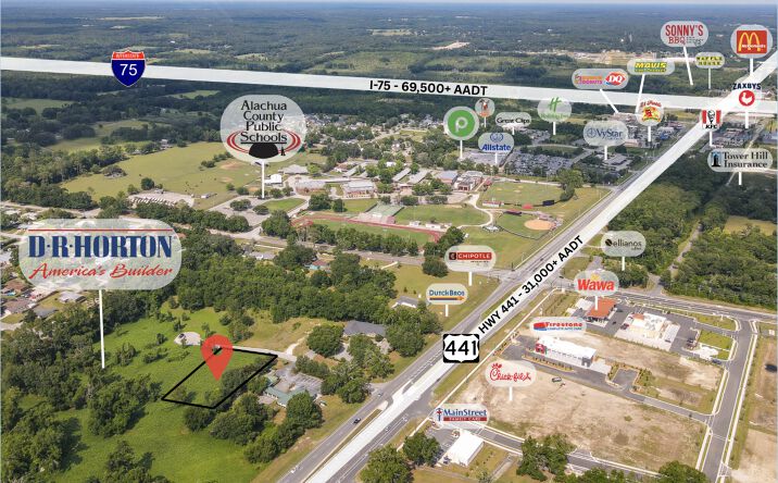 Pictures of Land property located at 16404 NW 174 Dr, Alachua, FL 32615 for sales - image #1