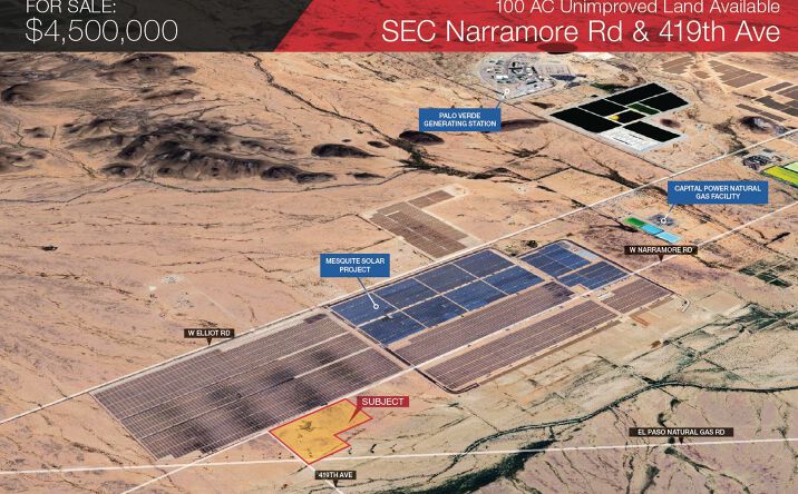 Pictures of Land property located at W Narramore Rd & 419th Ave, Tonopah, AZ 85354 for sales - image #1