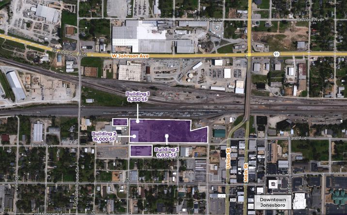 Pictures of Industrial, Land property located at 502 Burke Ave, Jonesboro, AR 72401 for sales - image #1