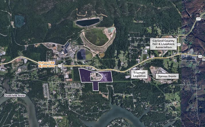 Pictures of Industrial, Land property located at 4400 Malvern Road, Hot Springs National Park, AR 71901 for sales - image #1