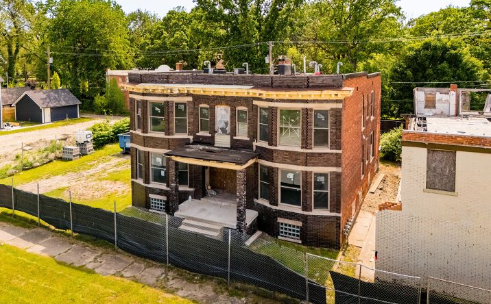 Pictures of Multifamily property located at 1817 Fischer St, Detroit, MI 48214 for sales - image #1