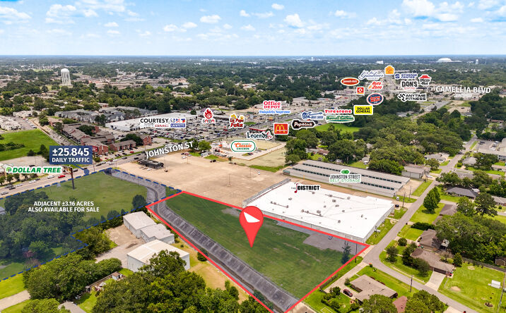 Pictures of Land property located at 4600 BLK Johnston St, Lafayette, LA 70503 for sales - image #1