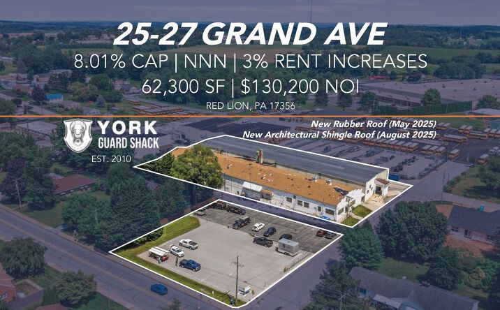 Pictures of Industrial property located at 25-27 Grand Ave, Red Lion, PA 17356 for sales - image #1