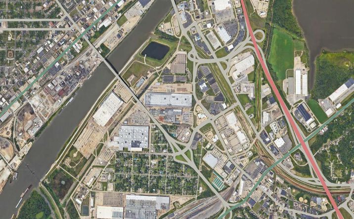 Pictures of Land property located at 210 S NWC Main St & Washington St, East Peoria, IL 61611 for sales - image #1