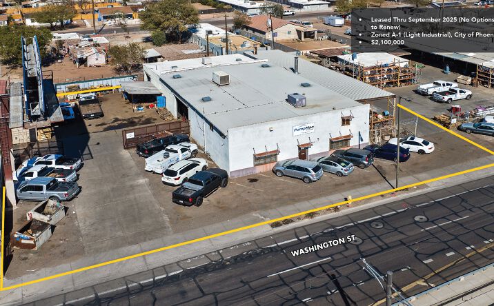 Pictures of Industrial property located at 2824 E Washington St, Phoenix, AZ 85034 for sales - image #1