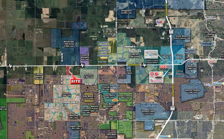 Pictures of Land property located at FM 529 Bartlett Rd & Pitts Rd, Katy, TX 77493 for sales - image #1