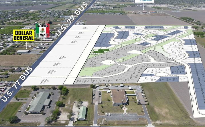 Pictures of Land property located at W US Hwy 77 / lot 8, San Benito, TX 78586 for sales - image #1