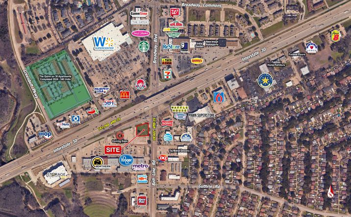 Pictures of Land property located at 502 W Interstate 30, Garland, TX 75043 for sales - image #1