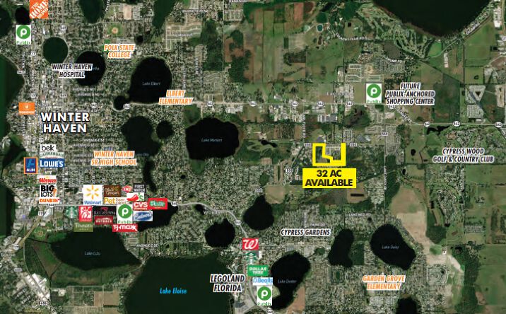Pictures of Land, Multifamily property located at 1810 Overlook Dr, Winter Haven, FL 33884 for sales - image #1