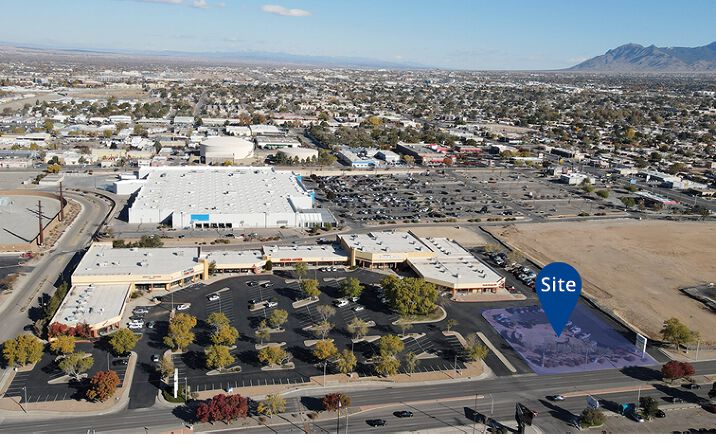 Pictures of Land, Retail property located at 3301 Menaul Blvd NE, Albuquerque, NM 87107 for sales - image #1