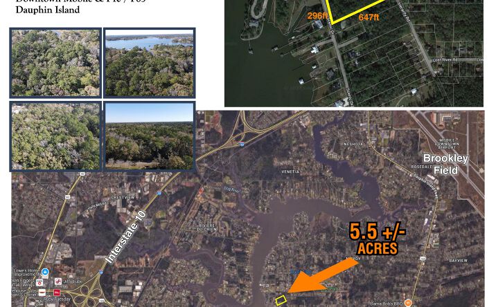 Pictures of Land property located at Scenic Dr, Mobile, AL 36605 for sales - image #1