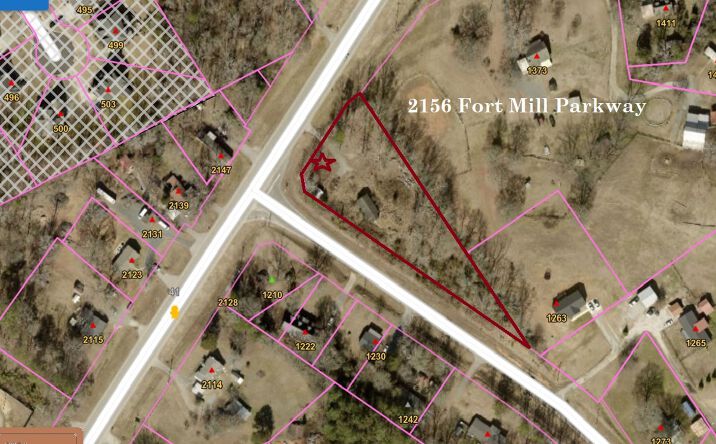 Pictures of Land property located at 2156 Fort Mill Parkway, Fort Mill, SC 29715 for sales - image #1