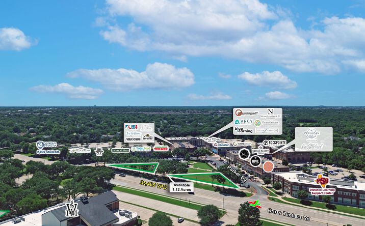 Pictures of Mixed Use, Land property located at NEC Parker Square and Cross Timbers Rd, Flower Mound, TX 75028 for sales - image #1