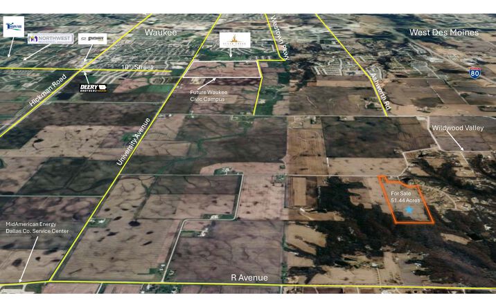 Pictures of Land property located at 31633 S Ave, Adel, IA 50003 for sales - image #1