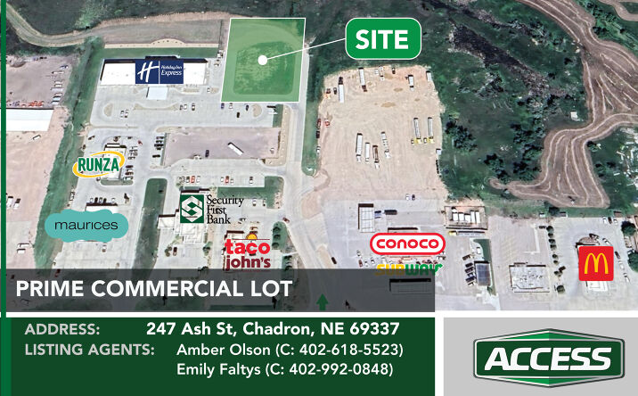 Pictures of Land property located at 247 Ash St, Chadron, NE 69337 for sales - image #1