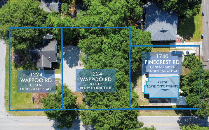Pictures of Mixed Use, Office, Multifamily, Retail property located at 1224 Wappoo Road, Charleston, SC 29407 for sales - image #1