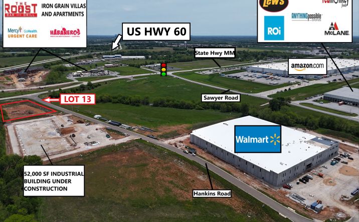 Pictures of Land property located at 3199 E Hankins Rd, Republic, MO 65738 for sales - image #1