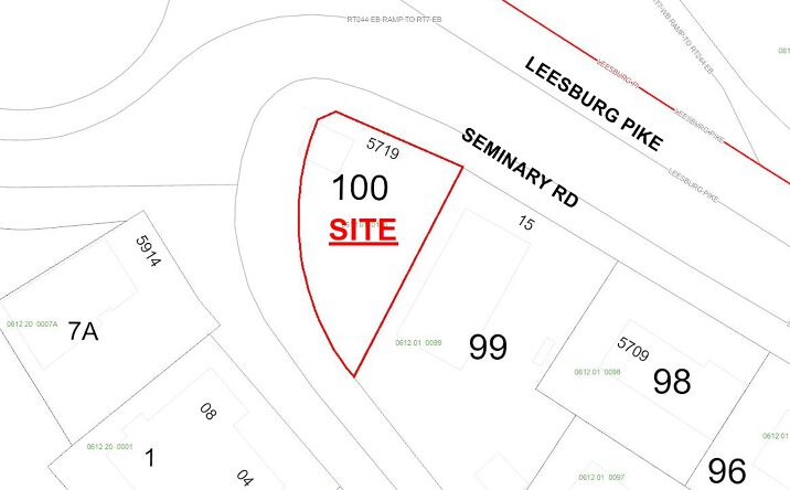 Pictures of Land property located at 5719 Leesburg Pike, Falls Church, VA 22041 for sales - image #1