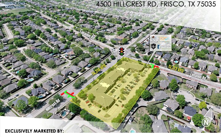 Pictures of Office, Retail property located at 4500 Hillcrest Rd, Frisco, TX 75035 for sales - image #1