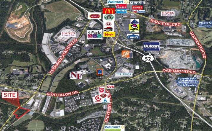Pictures of Land property located at 4075 Bethania Station Rd, Winston-Salem, NC 27106 for sales - image #1