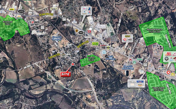 Pictures of Land property located at 200 County Rd 279, Liberty Hill, TX 78642 for sales - image #1