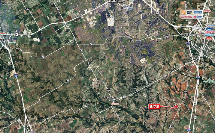 Pictures of Land property located at Sims Rd & Bakers Branch Rd, west of I-35, Waxahachie, TX 75167 for sales - image #1