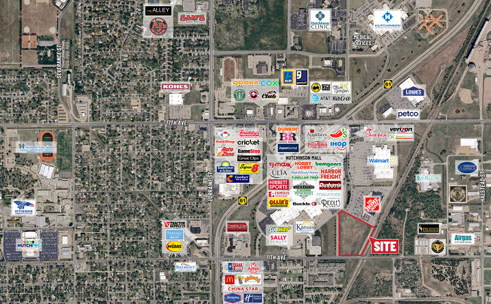 Pictures of Land property located at 11th and Lyman, Hutchinson, KS 67501 for sales - image #1