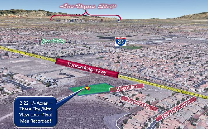 Pictures of Land property located at 2.22 +/- Acres Westridge, Henderson, NV 89012 for sales - image #1