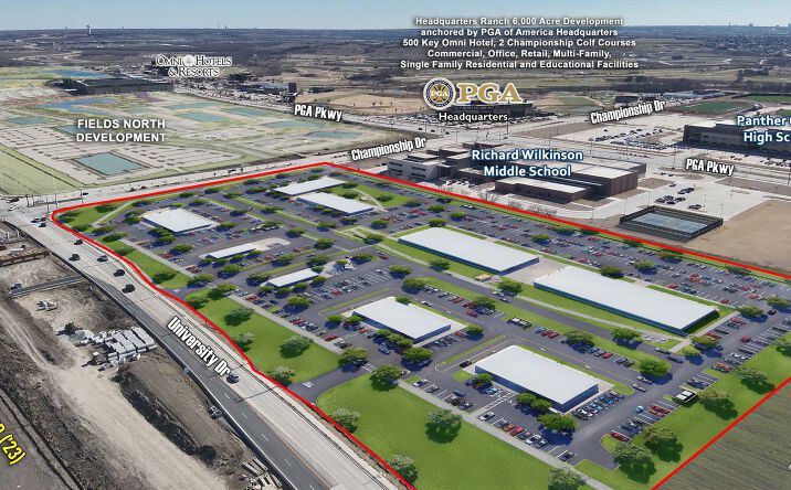 Pictures of Retail, Land property located at SWC Of Hwy 380 & Championship Dr, Frisco, TX 75033 for sales - image #1