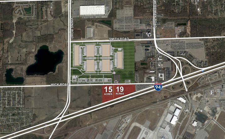 Pictures of Land property located at Wick Rd, Romulus, MI 48174 for sales - image #1