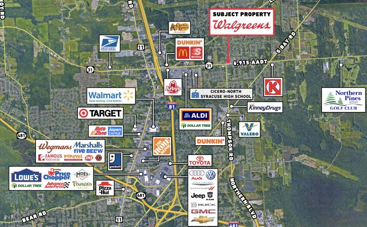 Pictures of Retail property located at 6189 NY-31, Cicero, NY 13039 for sales - image #1