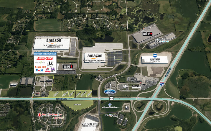 Pictures of Retail property located at 13304 Village Green Dr, Huntley, IL 60142 for sales - image #1
