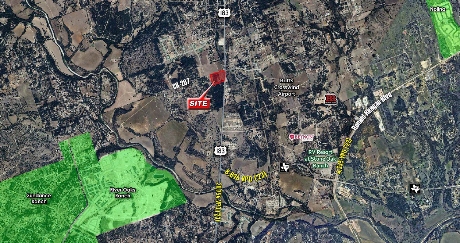 SWC of US 183 & CR 207, Liberty Hill, TX 78642 | Crexi.com
