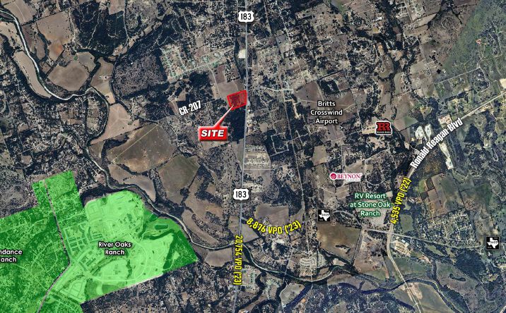 Pictures of Land property located at SWC of US 183 & CR 207, Liberty Hill, TX 78642 for sales - image #1
