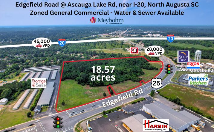 Pictures of Land property located at Edgefield Road, North Augusta, SC 29841 for sales - image #1