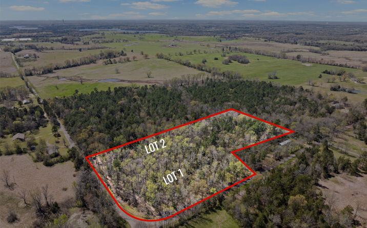Pictures of Land property located at Lot 1 & 2 County Road 4365, Mount Pleasant, TX 75455 for sales - image #1