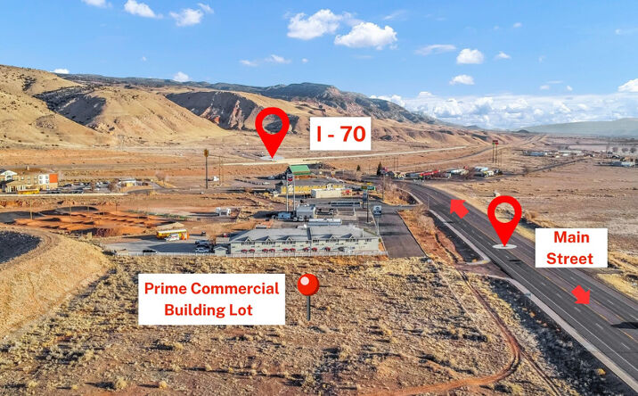 Pictures of Office, Mixed Use, Land property located at Prime 2.06-Acre Commercial Lot – High-Traffic North Main, Richfield, UT 84701 for sales - image #1