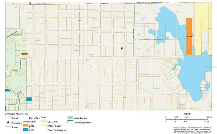 Pictures of Land property located at 0 Walter Avenue, Deltona, FL 32738 for sales - image #1