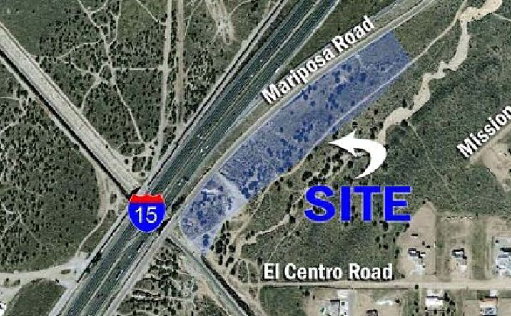 Pictures of Land property located at Mariposa Rd & El Centro Rd, Hesperia, CA 92345 for sales - image #1