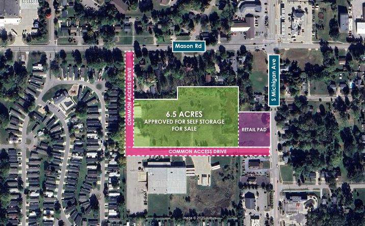 Pictures of Land, Self Storage property located at 251.1 Mason Rd, Howell, MI 48843 for sales - image #1