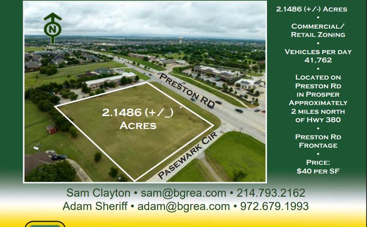 Pictures of Land property located at 6 Pasewark Circle, Prosper, TX 75078 for sales - image #1