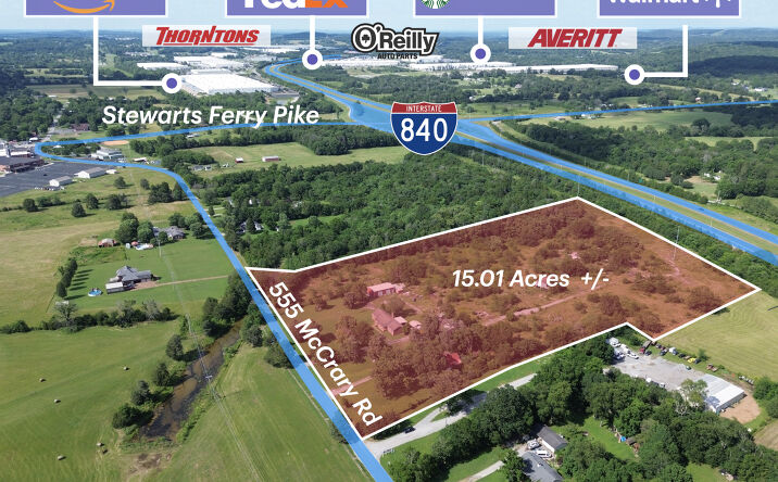 Pictures of Industrial, Land, Self Storage property located at 555 McCrary Rd, Lebanon, TN 37090 for sales - image #1