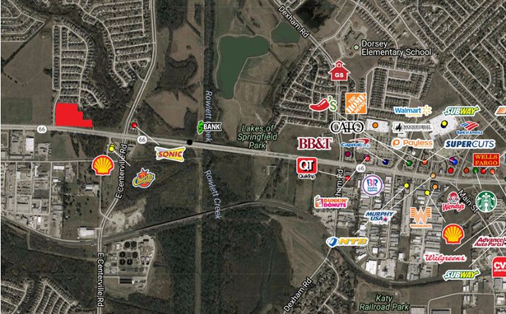 Pictures of Land property located at West of the Intersection of Hwy 66 & Centerville, Garland, TX 75040 for sales - image #1