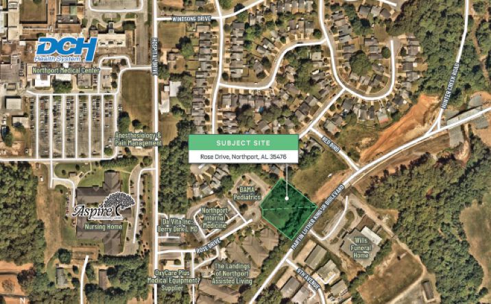 Pictures of Land property located at Rose Dr, Northport, AL 35476 for sales - image #1