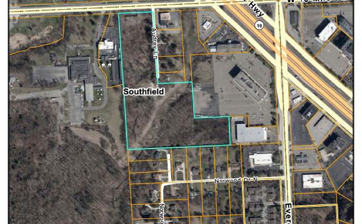 Pictures of Land property located at 20475 W 10 Mile Rd, Southfield, MI 48075 for sales - image #1